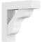 Ekena Millwork Standard Carmel Architectural Grade PVC Bracket With Block Ends, 5"W x 16"D x 16"H BKTP05X16X16CAR05 - alternate 1